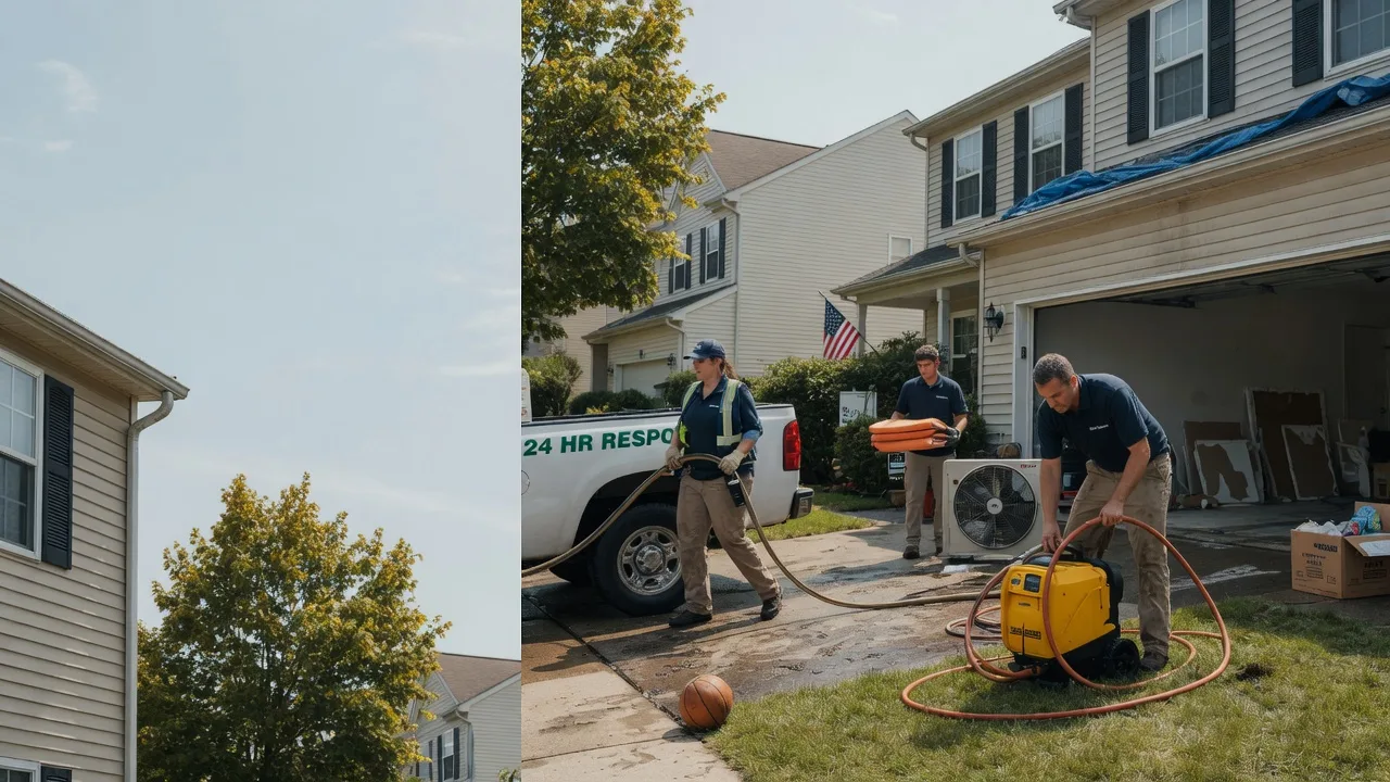 Emergency Water Damage Restoration in Barnesville, PA near me